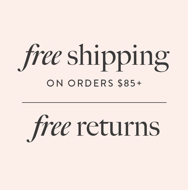 Free Shipping. Free Returns