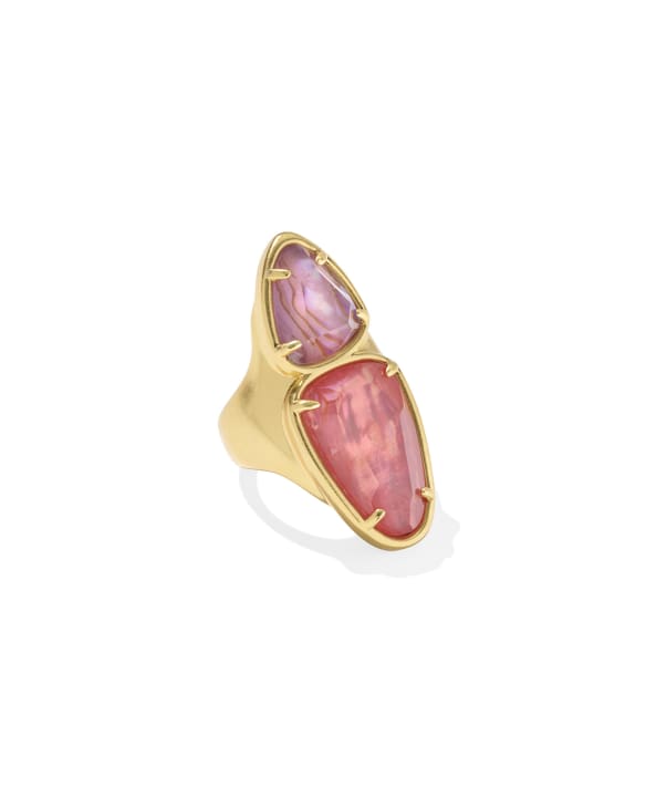 Margot Vintage Gold Cocktail Ring