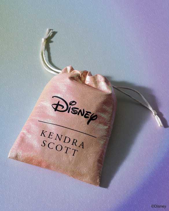 Disney | Kendra Scott Gold Mickey Mouse Corded Bracelet in Iridescent Drusy