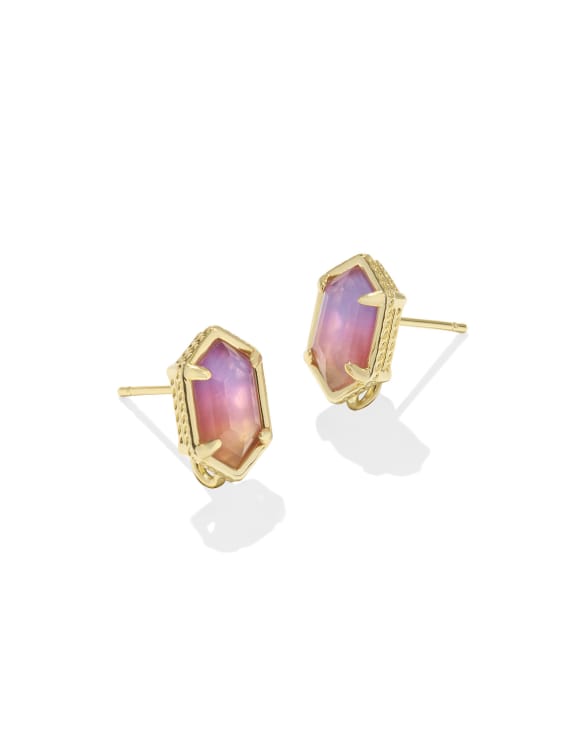 Hallie Gold Convertible Drop Earrings