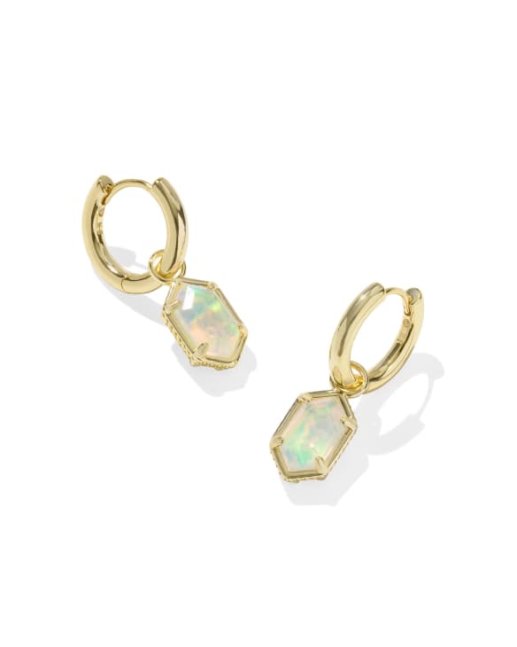 Hallie Gold Huggie Earrings