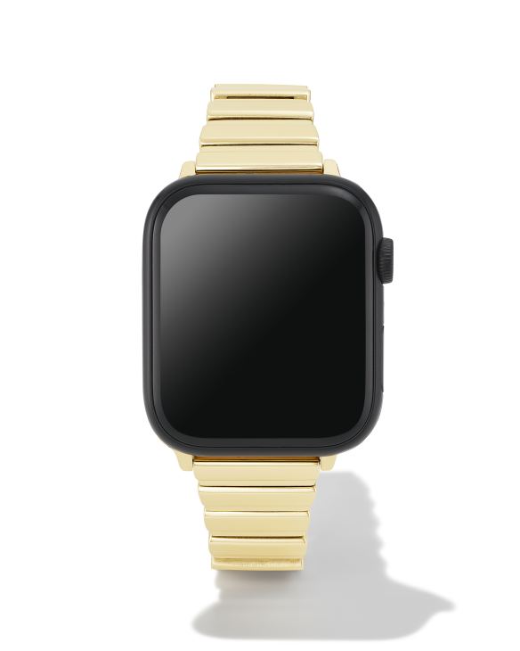 Leanor Narrow Watch Band in Gold Tone Stainless Steel