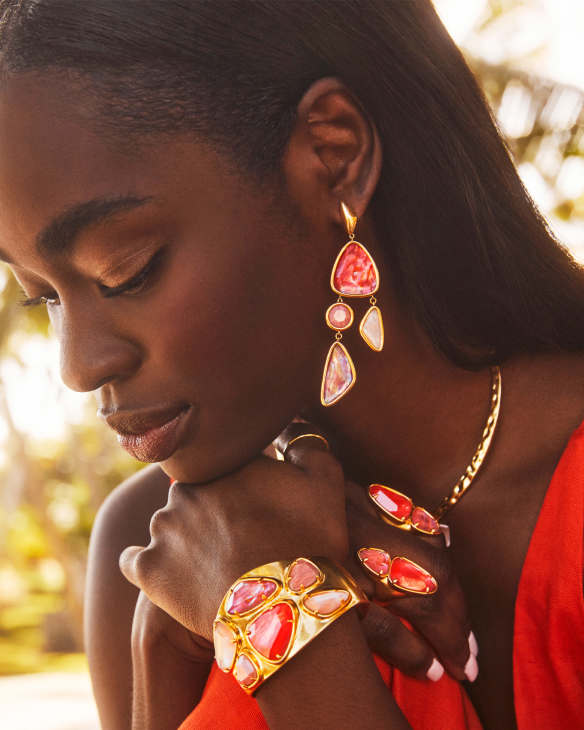 Margot Vintage Gold Cocktail Ring