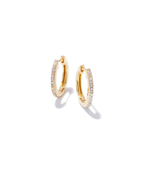 Penelope 20mm Hoop Earrings in 14k Yellow Gold