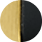 Alex 5 Link and Silicone Watch Band Set in Gold Mix and Black Silicone