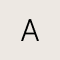 Diamond Accent Letter A 14k Yellow Gold Pendant Necklace in White Diamond