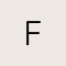 Diamond Accent Letter F 14k Yellow Gold Pendant Necklace in White Diamond