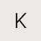 Diamond Accent Letter K 14k Yellow Gold Pendant Necklace in White Diamond