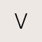 Diamond Accent Letter V 14k Yellow Gold Pendant Necklace in White Diamond